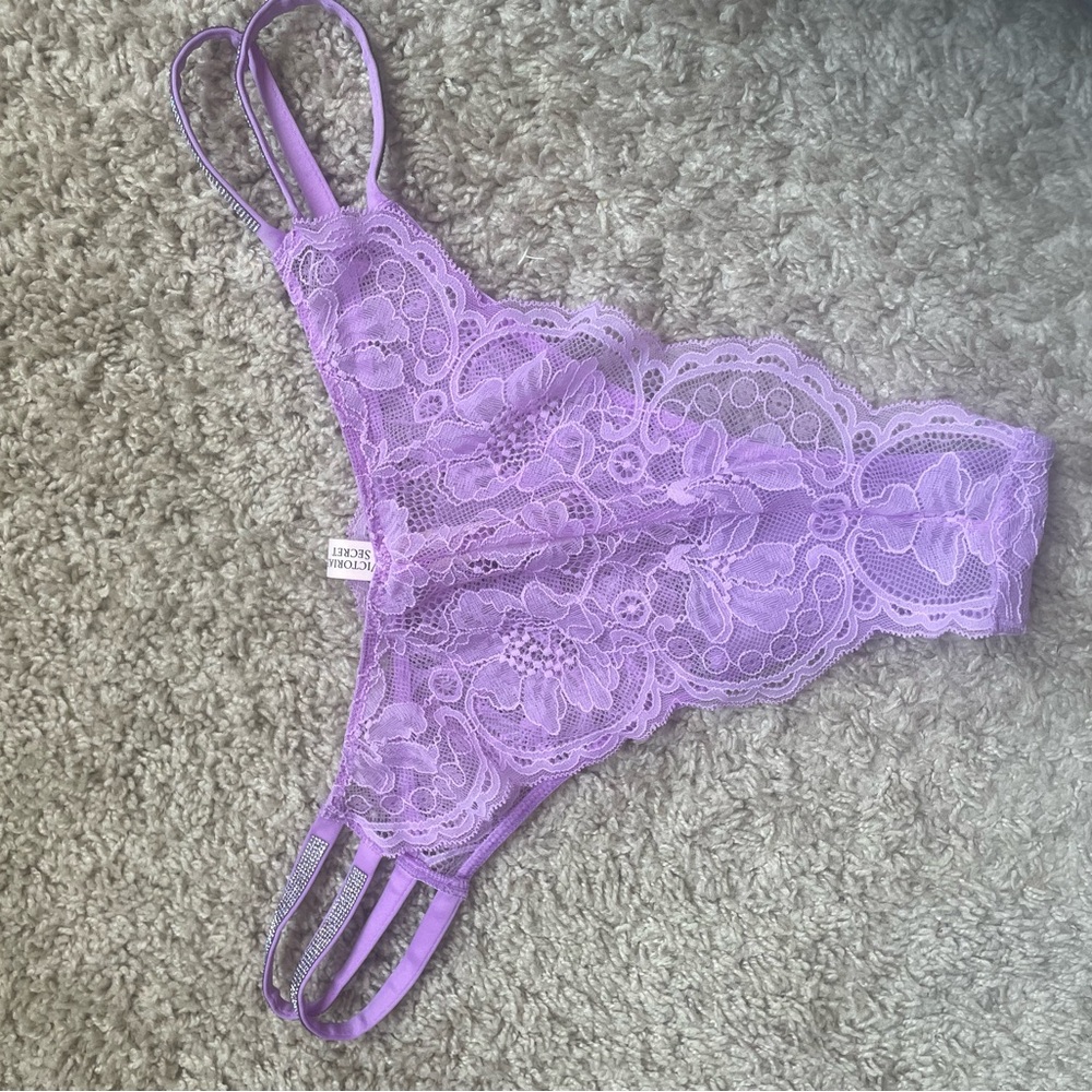 Victoria's Secret Lavender Lace Panty